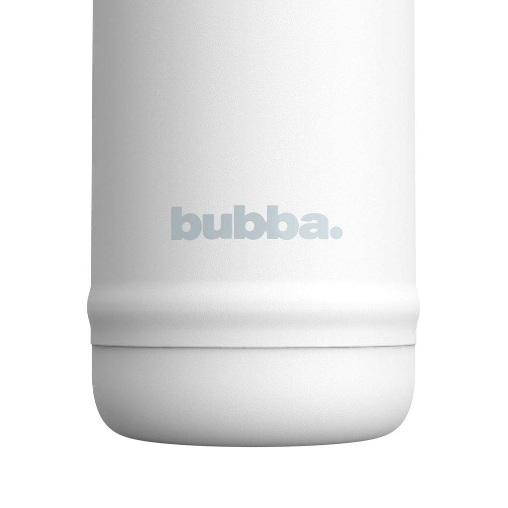Bubba 32oz DualSip Insulated Stainless Steel Water Bottle with Straw & Sip Lid, Moodbooster Purple/Blue