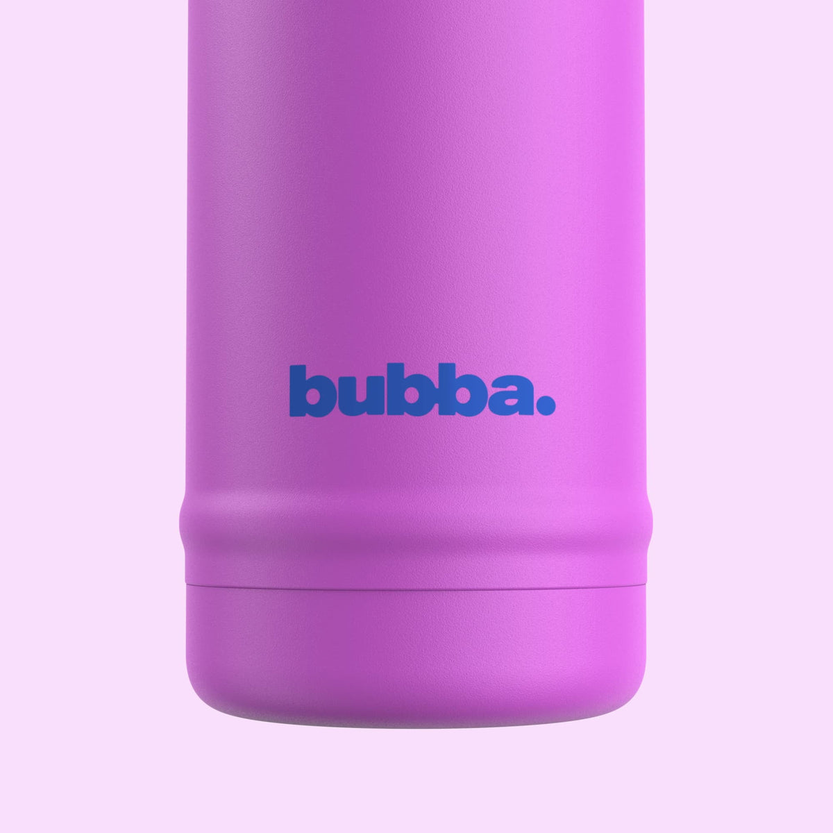Bubba 24oz DualSip Insulated Stainless Steel Water Bottle with Straw & Sip Lid, Ocean Energy Blue/Purple