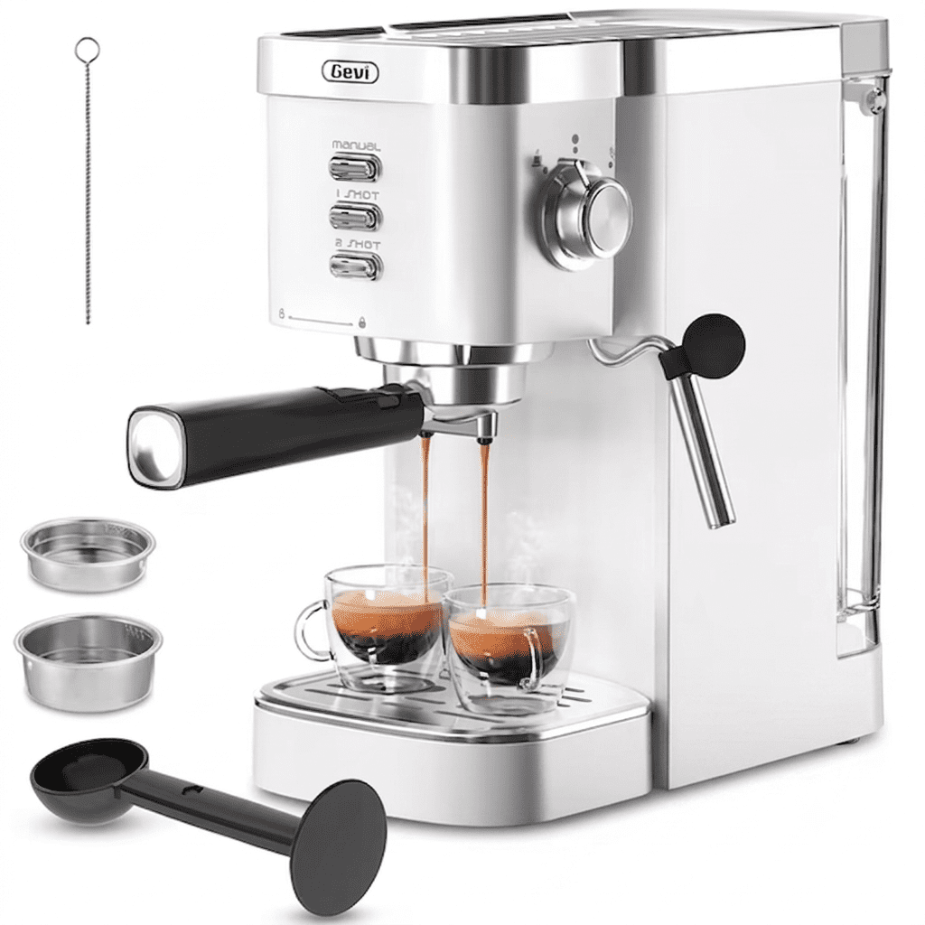 Gevi 20 Bar Espresso Machine, Coffee Maker with Milk Frother