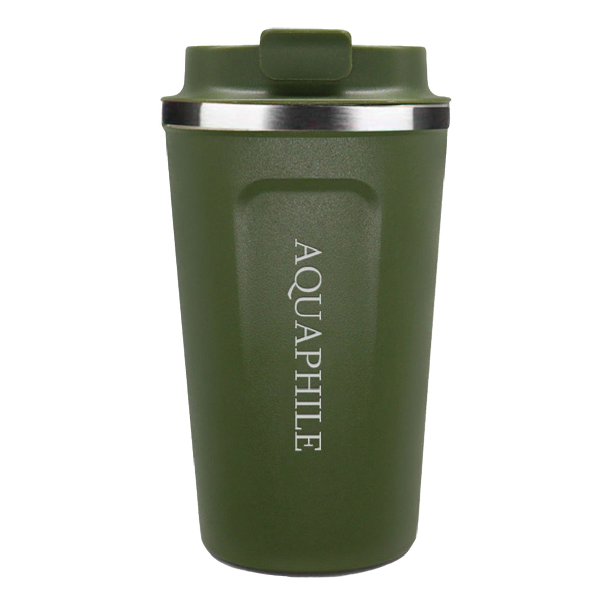 Aquaphile 17oz Coffee Mug to Go Stainless Steel Thermos Double Wall Insulated Coffee Cup Reusable Travel Mug with Leak proof Lid, White