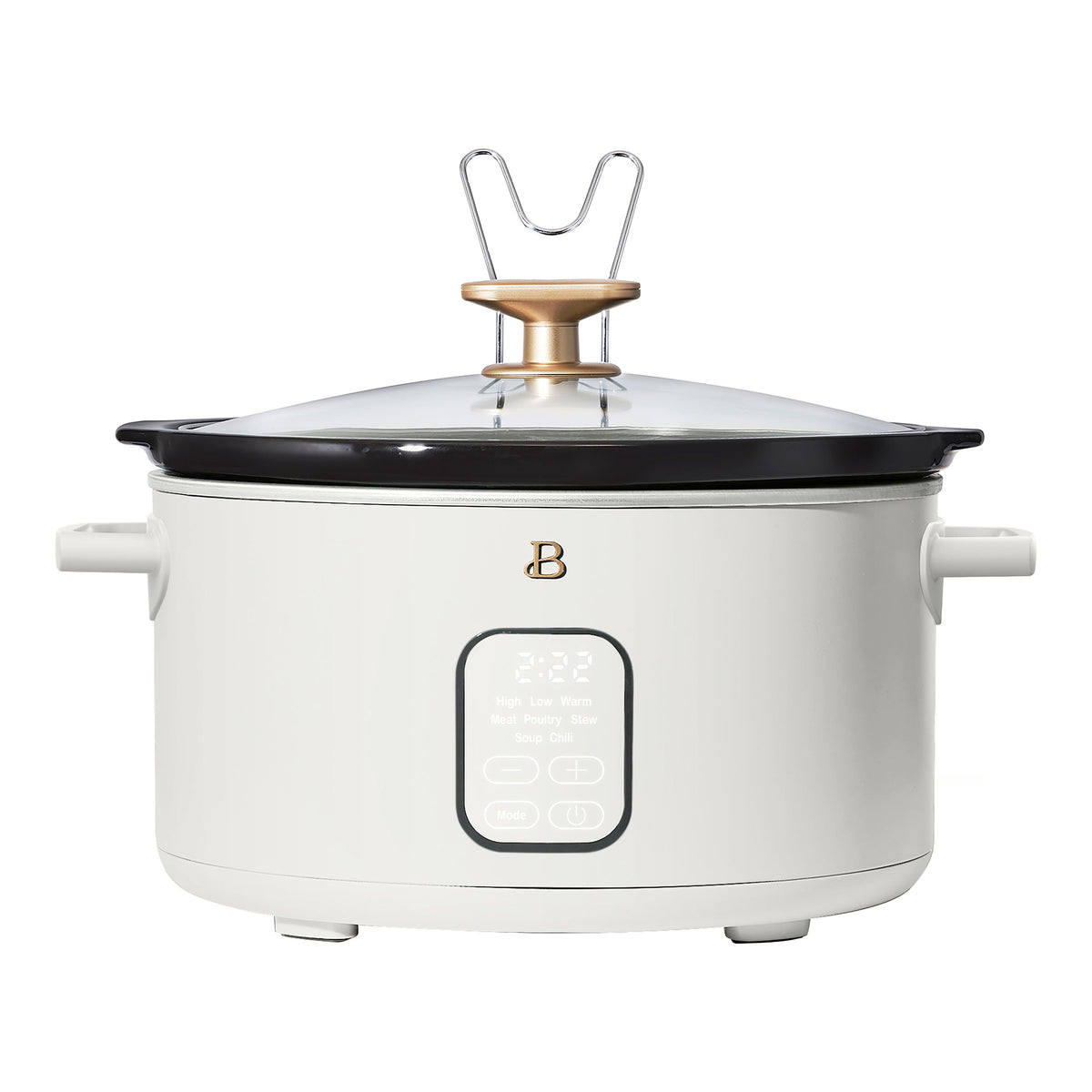 Beautiful 6 Qt Programmable Slow Cooker, Thyme Green by Drew Barrymore