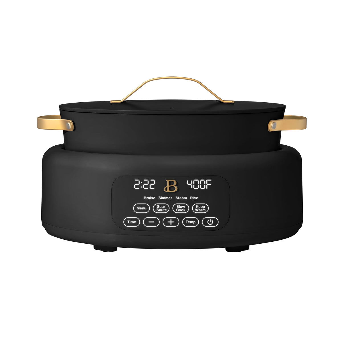 Beautiful 10 in 1, 6 Qt Electric Multi-Cooker, Thyme Green by Drew Barrymore