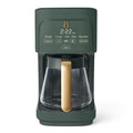 Beautiful 12 cup Programmable Coffee Maker, Thyme Green by Drew Barrymore