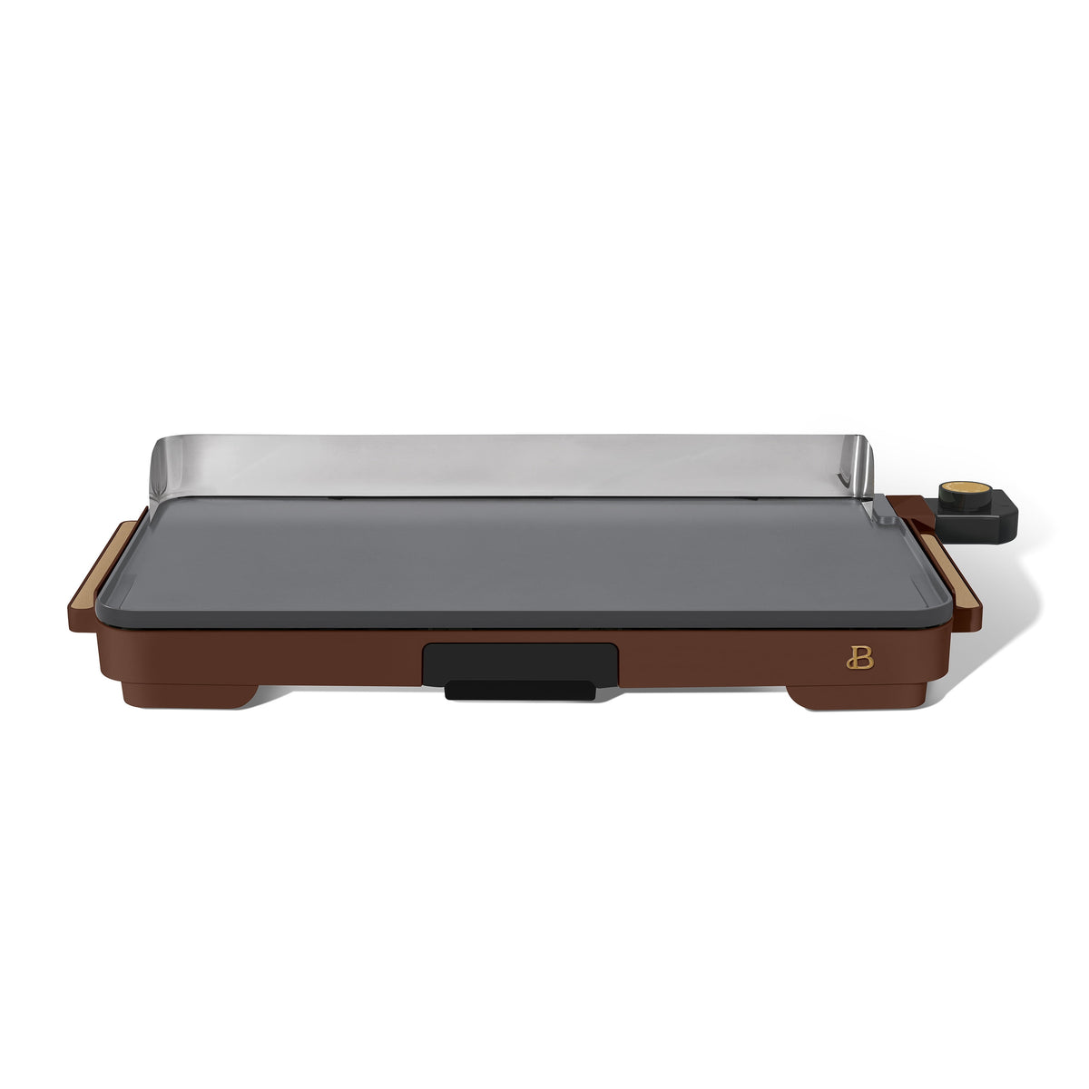 Beautiful XL Electric Griddle 12" x 22" with EverGood Ceramic Nonstick Coating, Thyme Green by Drew Barrymore
