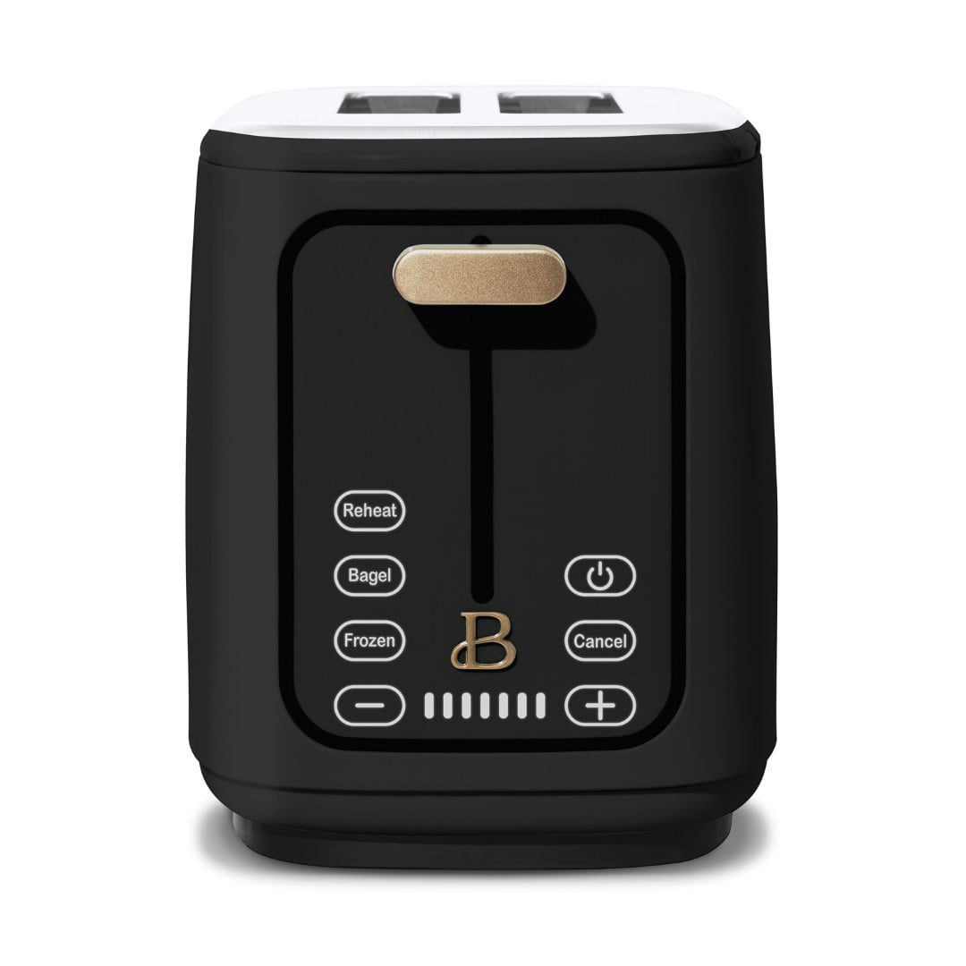 Beautiful 2 Slice Toaster with Touch-Activated Display, Thyme Green by Drew Barrymore