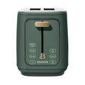 Beautiful 2 Slice Toaster with Touch-Activated Display, Thyme Green by Drew Barrymore