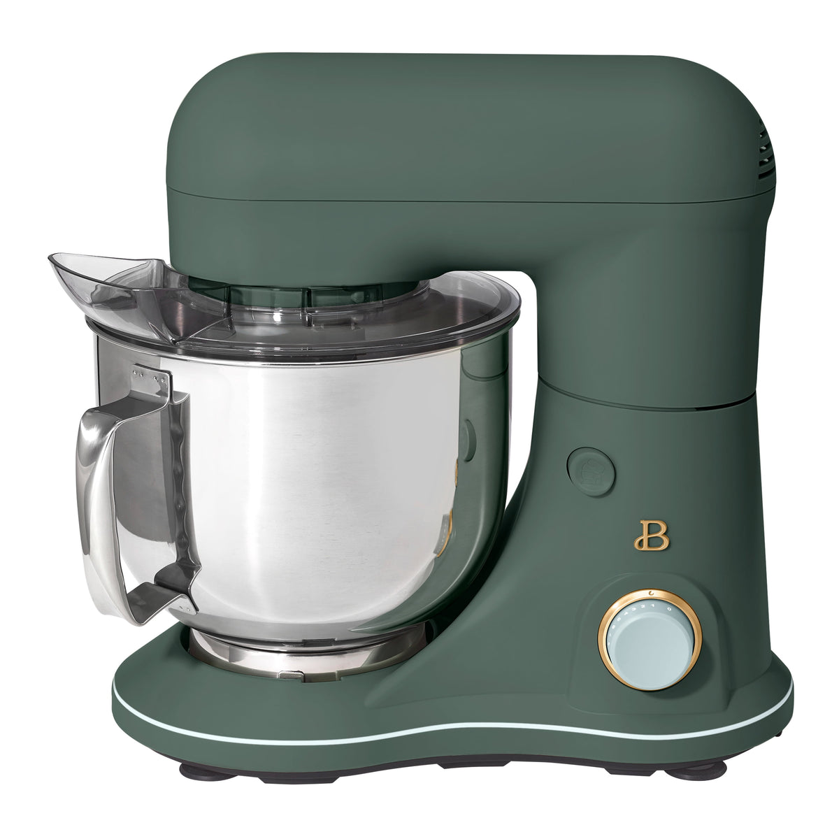 Beautiful 5.3 Qt Stand Mixer, Lightweight & Powerful with Tilt-Head, Chocolate by Drew Barrymore