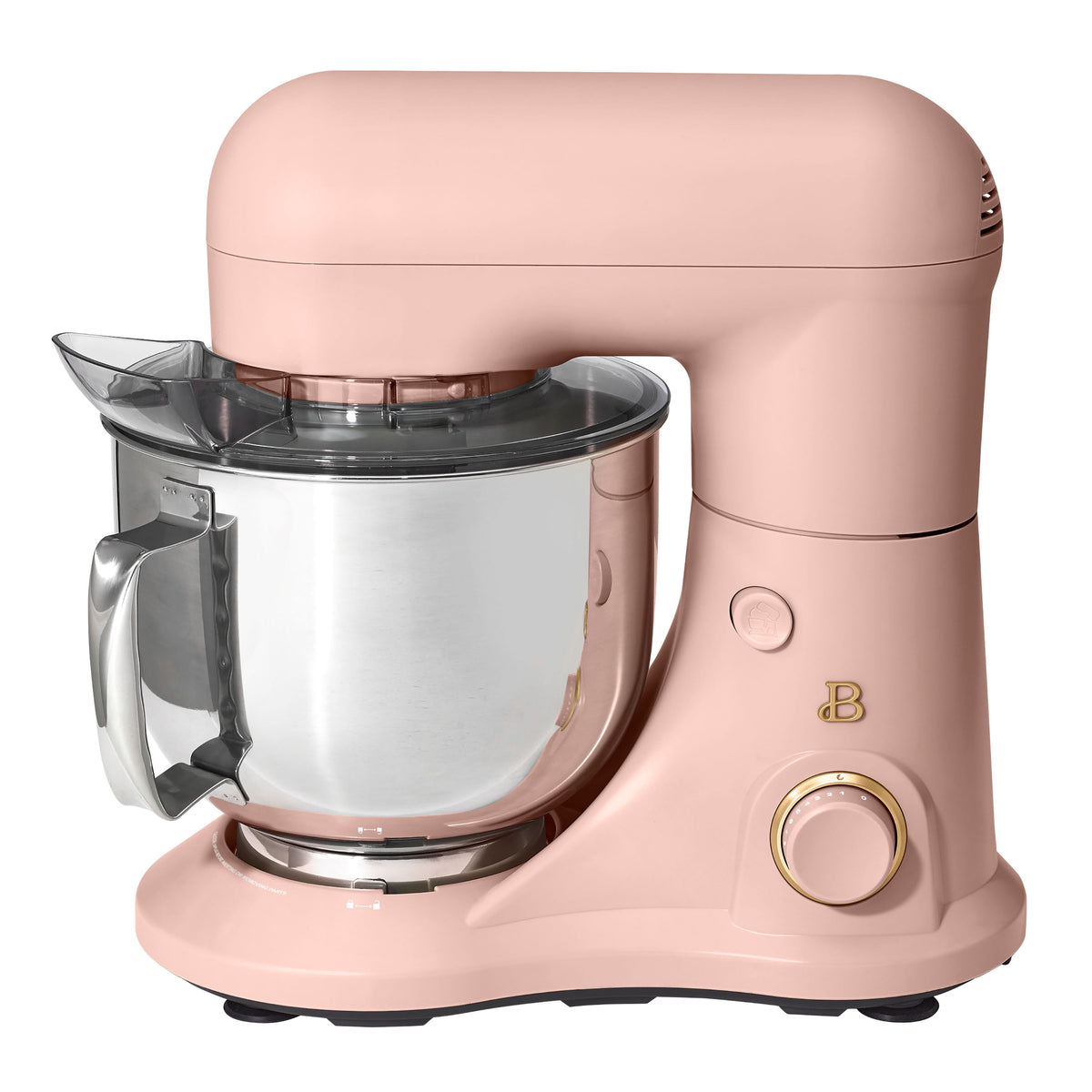 Beautiful 5.3 Qt Stand Mixer, Lightweight & Powerful with Tilt-Head, Chocolate by Drew Barrymore