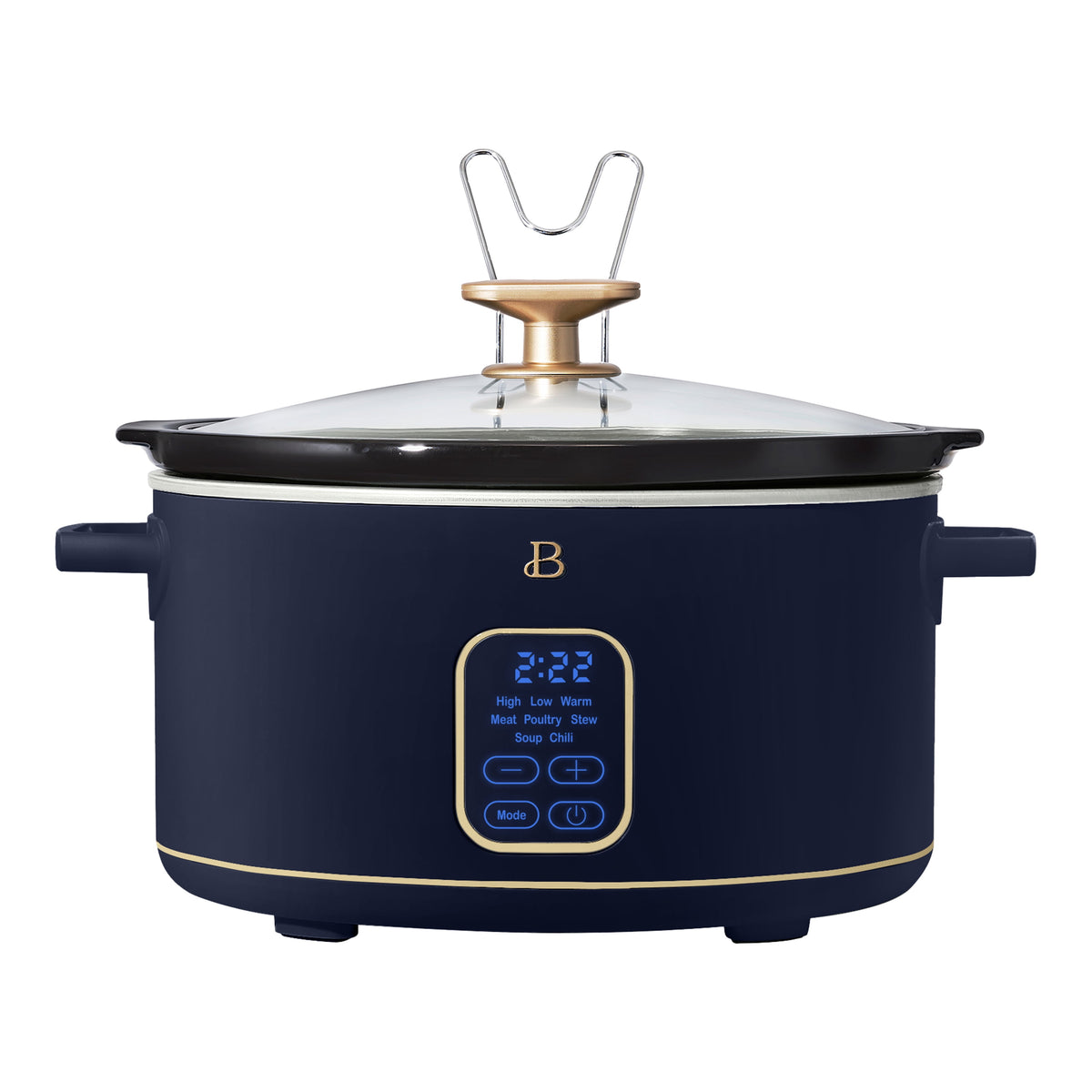 Beautiful 6 Qt Programmable Slow Cooker, Thyme Green by Drew Barrymore
