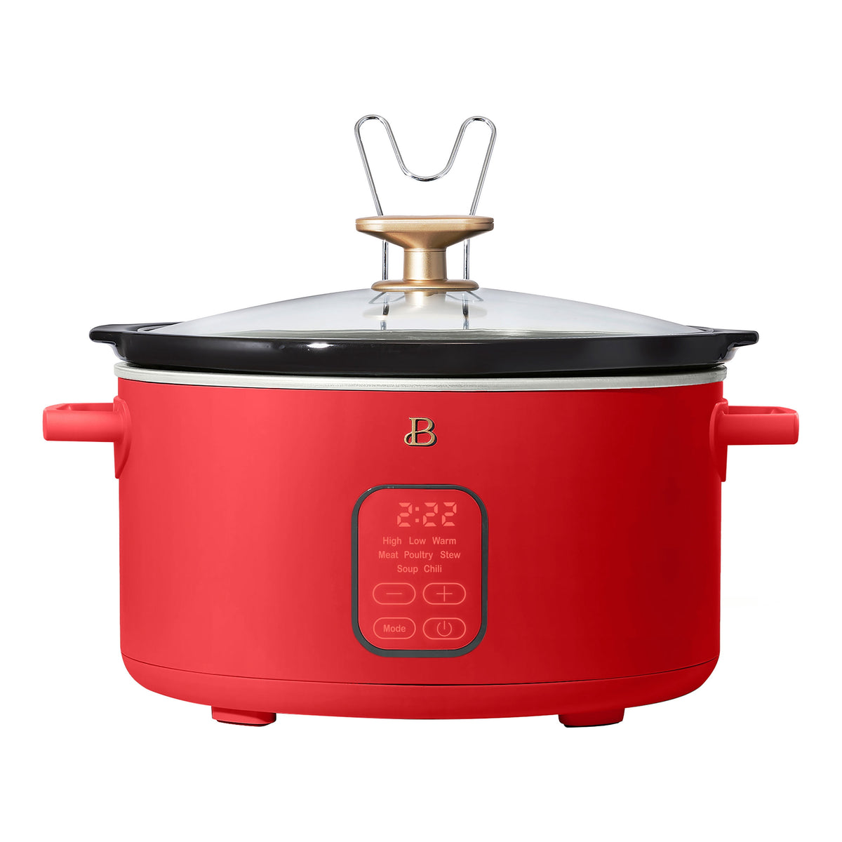 Beautiful 6 Qt Programmable Slow Cooker, Thyme Green by Drew Barrymore