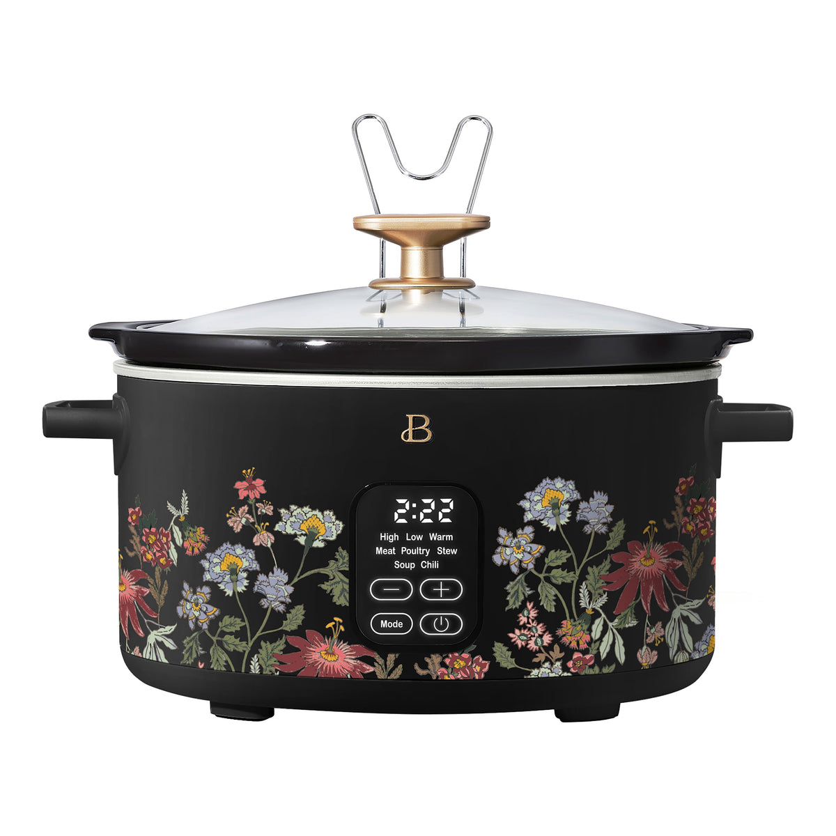 Beautiful 6 Qt Programmable Slow Cooker, Thyme Green by Drew Barrymore