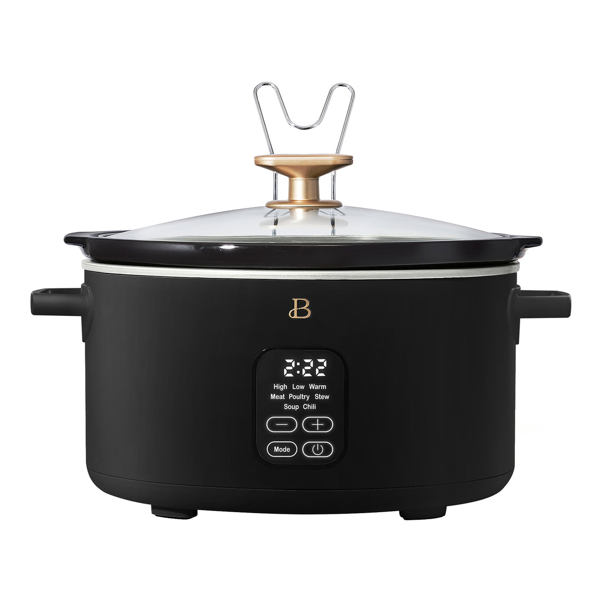 Beautiful 6 Qt Programmable Slow Cooker, Thyme Green by Drew Barrymore