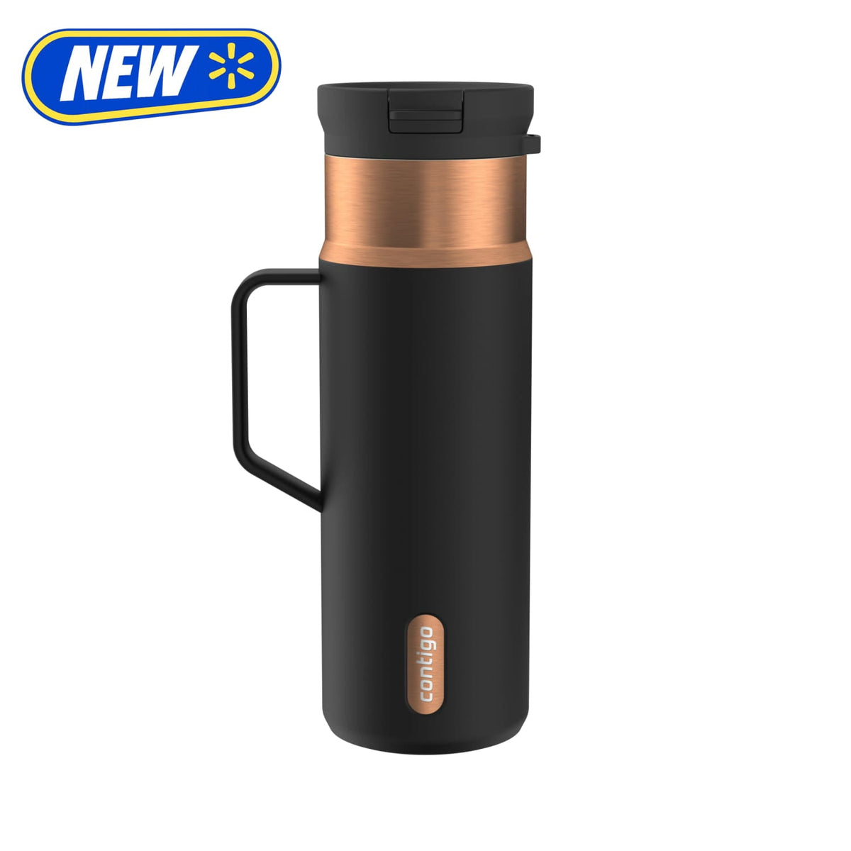 Contigo 20oz SnapSeal Insulated Stainless Steel Tumbler, Oatmilk Cream/Champagne