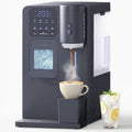 Flamemore 3-in-1 Countertop Water Dispenser w/Bullet Ice Maker, Coffee Brewer, Self-Cleaning UV Sterilization, Beverage Station for Home Office