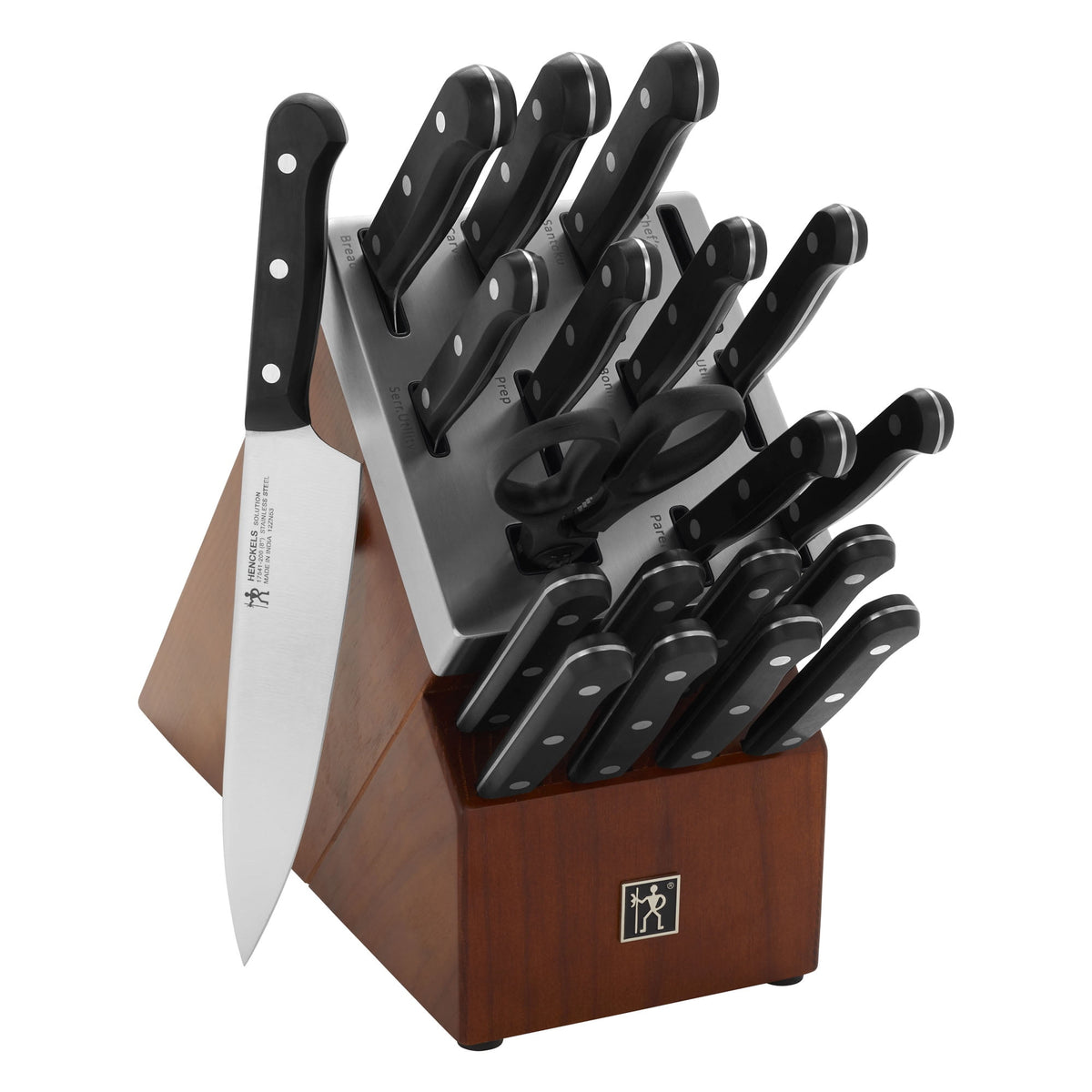 Henckels Solution 14-pc Self-Sharpening Knife Block Set