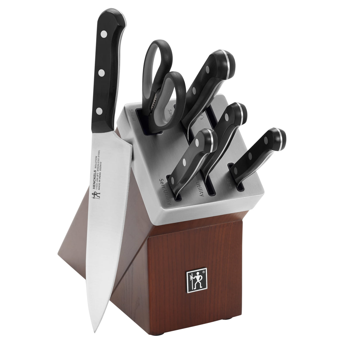 Henckels Solution 14-pc Self-Sharpening Knife Block Set