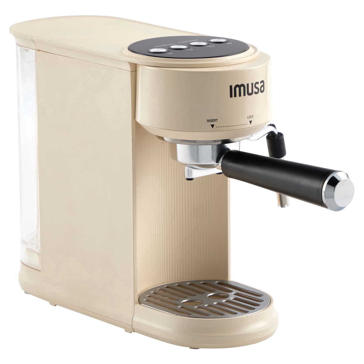 IMUSA 20 Bar, 1-2-Cup Matte Slimbrew Espresso Machine