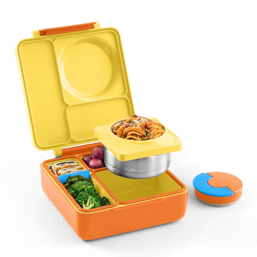 OmieBox Bento Box for Kids - Insulated Bento Lunch Box with Leak Proof Thermos Food Jar - Blue Sky by OmieLife