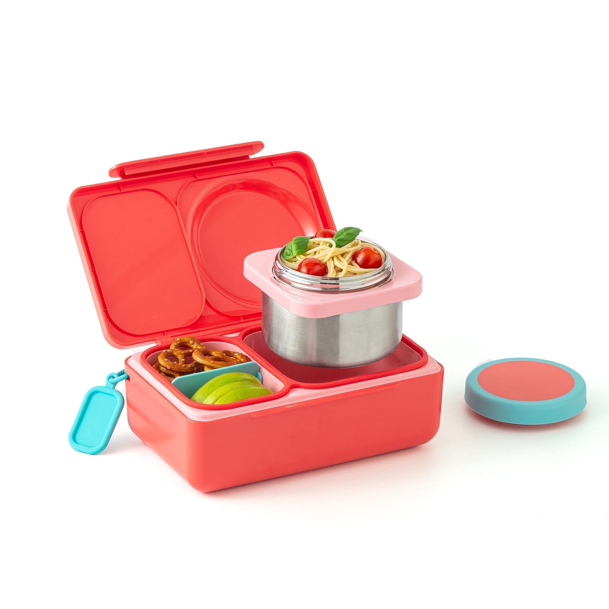OmieBox UP is an Insulated Bento Lunch Box with a 12oz Thermos - Cosmic Blue by OmieLife