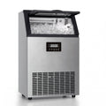 RIOXC Commercial Ice Maker 300LBS/24H, 20" Under Counter Ice Machine with 33LBS Storage Bin for Restaurants/Bars, ETL