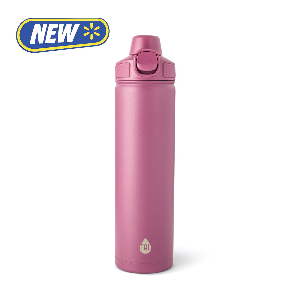 TAL 28oz Stainless Steel Ranger Push Lock Lid Water Bottle, Black
