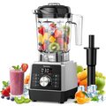 Teendow Blenders for Kitchen, 8 Presets Countertop Smoothie Professional Blender