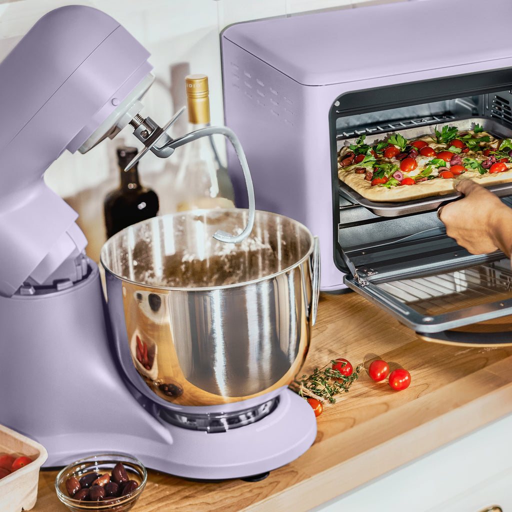 Beautiful 5.3 Qt Stand Mixer, Lightweight & Powerful with Tilt-Head, Chocolate by Drew Barrymore
