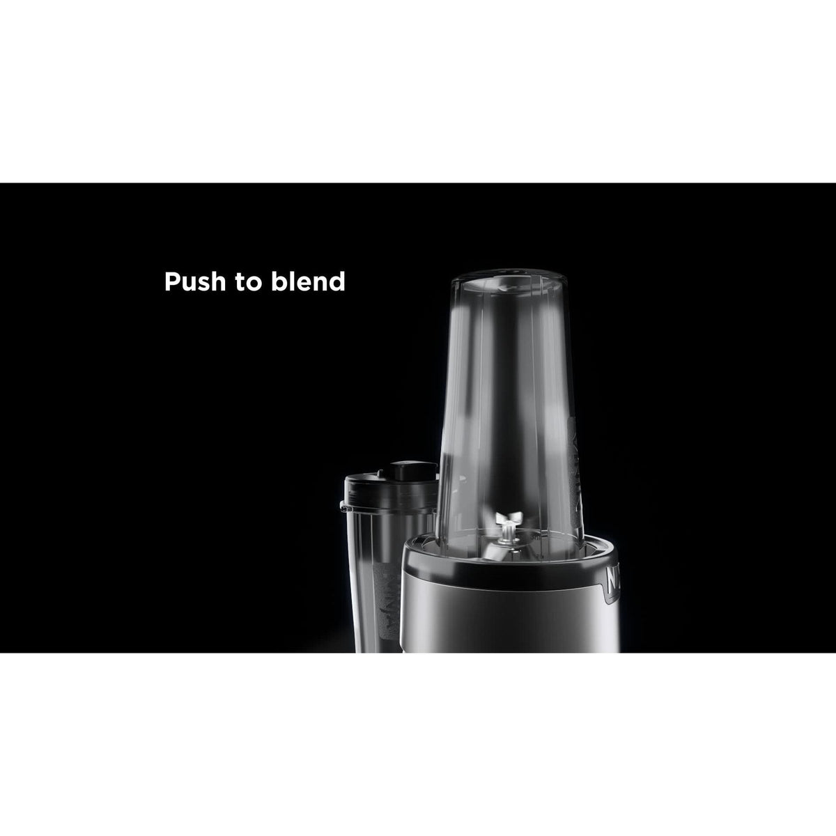 Ninja Nutri-Blender 20-Oz Personal Blender, (2) 20-Oz Dishwasher-Safe To-Go Cups, Smoothie, BN300GY Gray