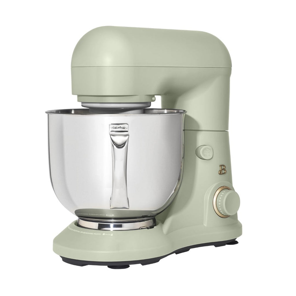 Beautiful 5.3 Qt Stand Mixer, Lightweight & Powerful with Tilt-Head, Chocolate by Drew Barrymore