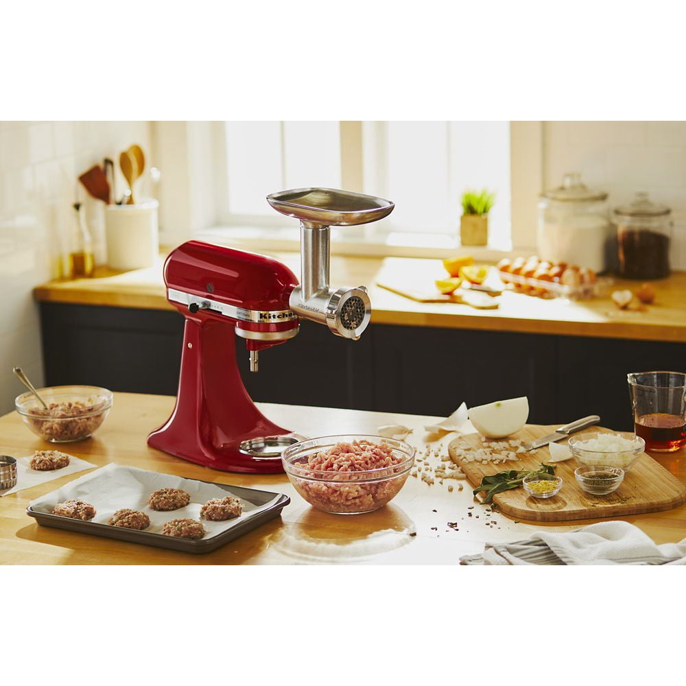 KitchenAid Metal Food Grinder Attachment, KSMMGA