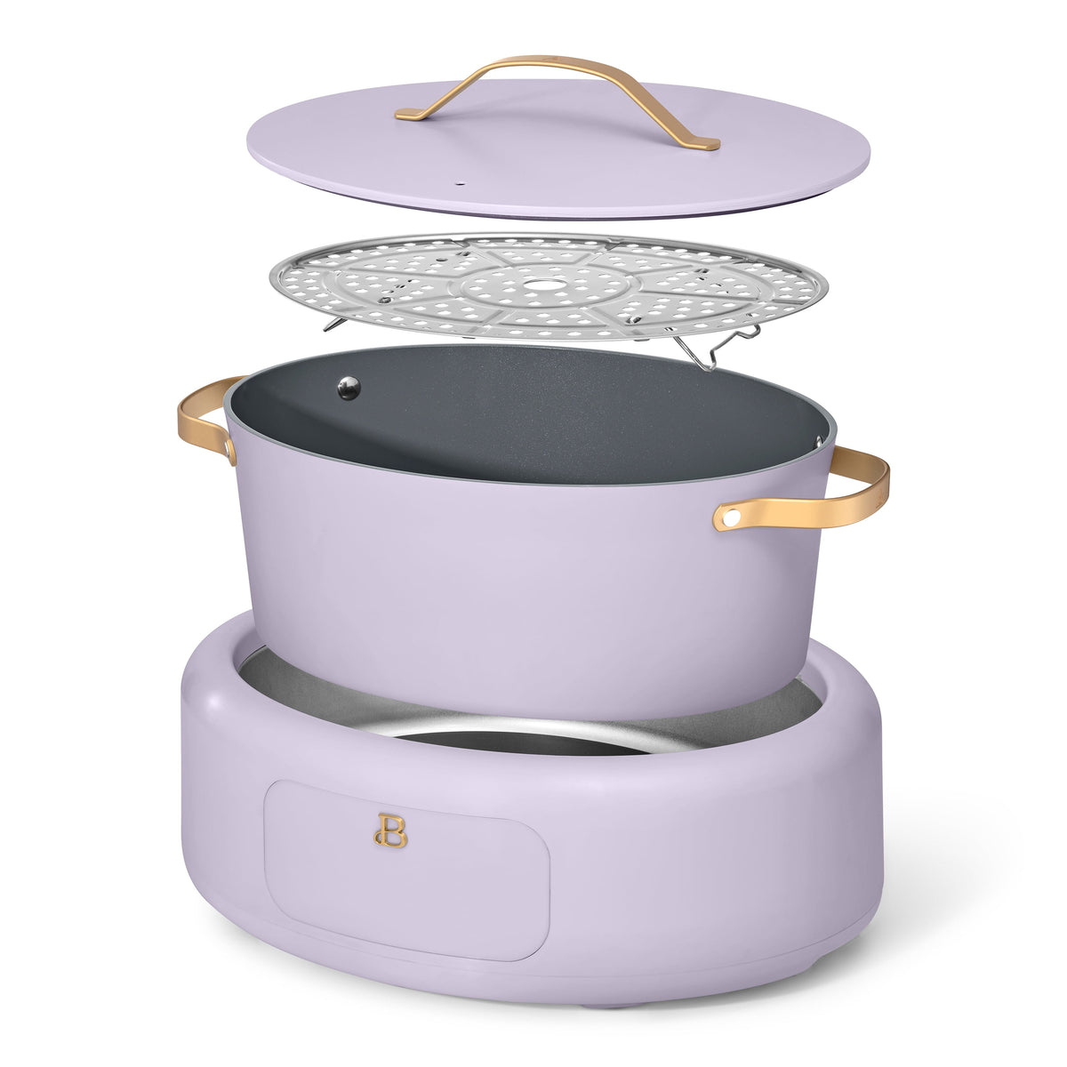 Beautiful 10 in 1, 6 Qt Electric Multi-Cooker, Thyme Green by Drew Barrymore