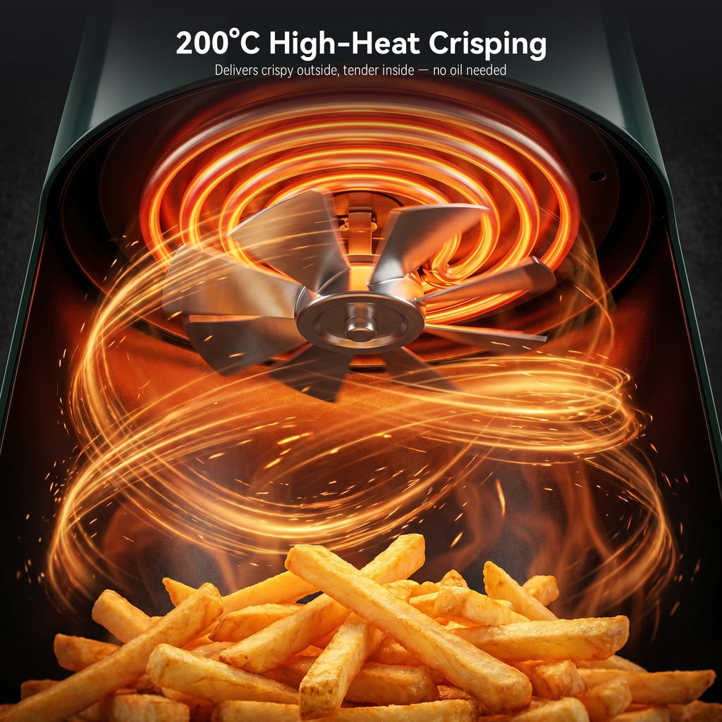 1300W High-Power Air Fryer Suitable for Roasting