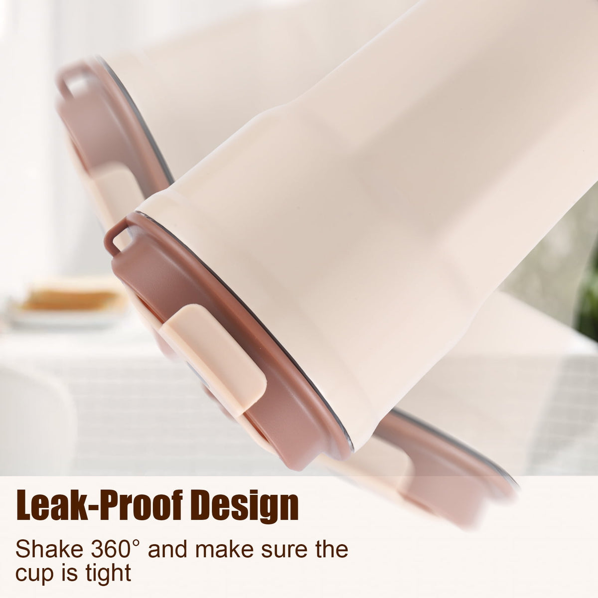 Ochapa 360 ML/12oz Coffee Tumbler, Double Walled Stainless Steel Insulated Travel Coffee Mug