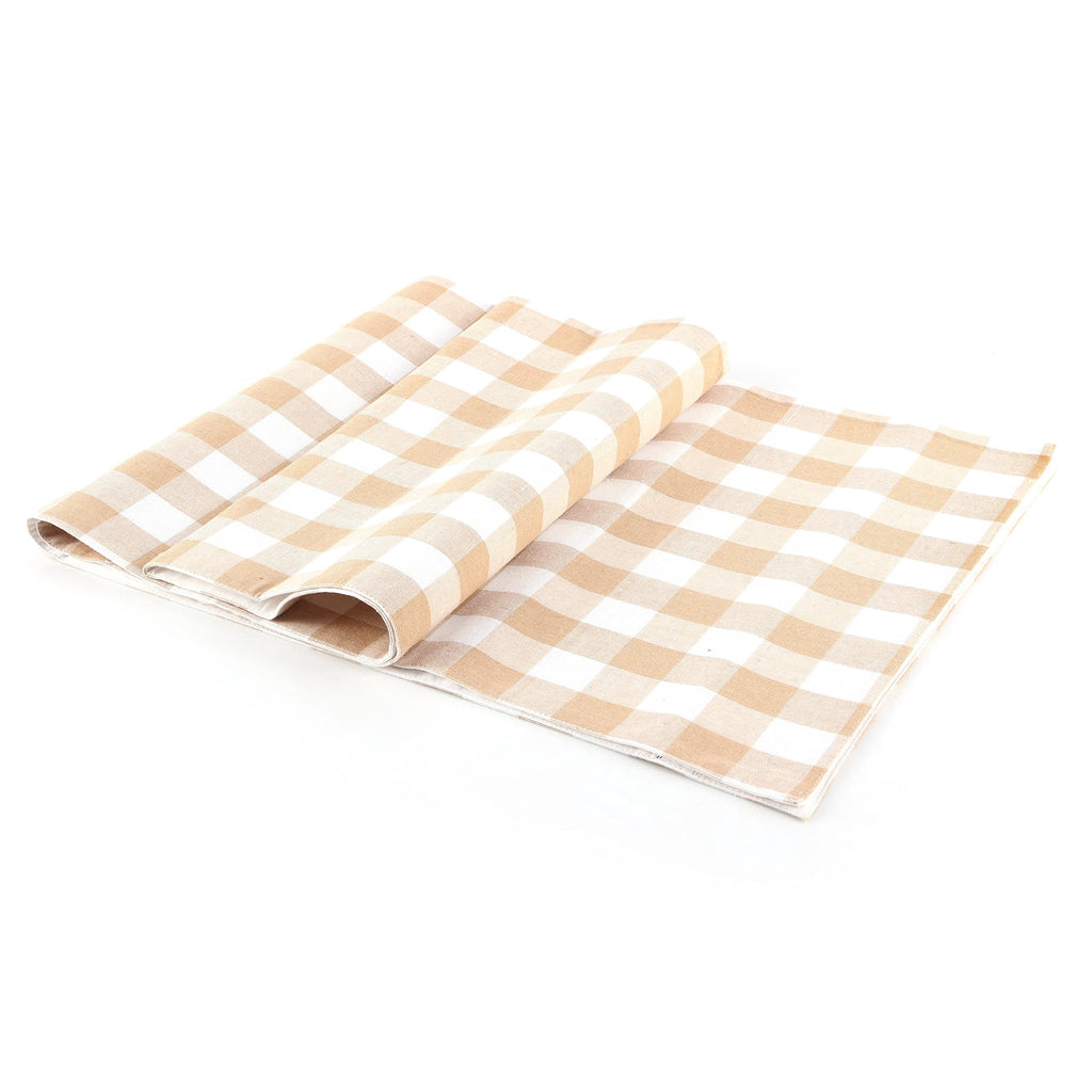 Fingercraft Table Runners, Cotton Dinner Table Centerpiece with Beautiful Premium Lace, Home and Dining Aqua-90