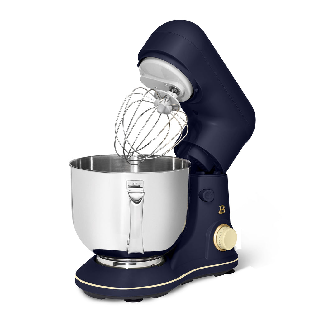 Beautiful 5.3 Qt Stand Mixer, Lightweight & Powerful with Tilt-Head, Chocolate by Drew Barrymore