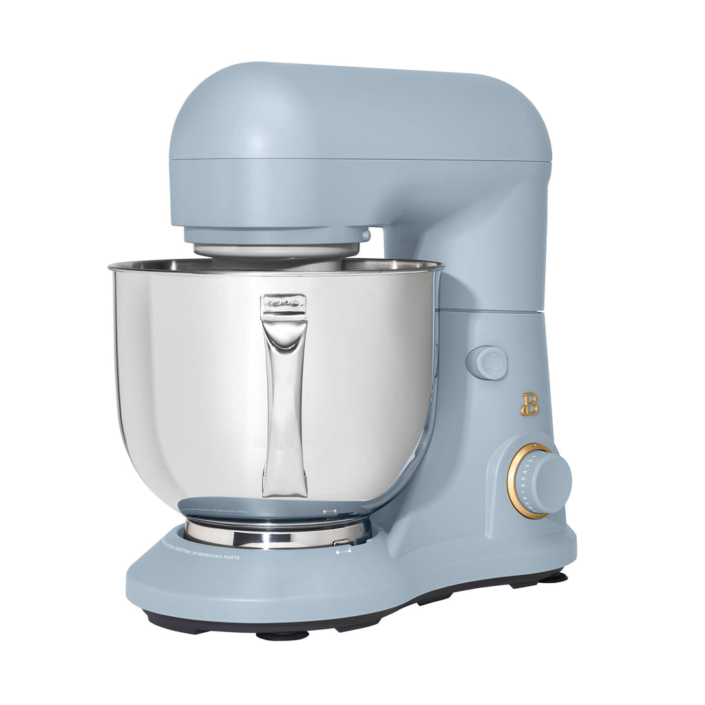 Beautiful 5.3 Qt Stand Mixer, Lightweight & Powerful with Tilt-Head, Chocolate by Drew Barrymore
