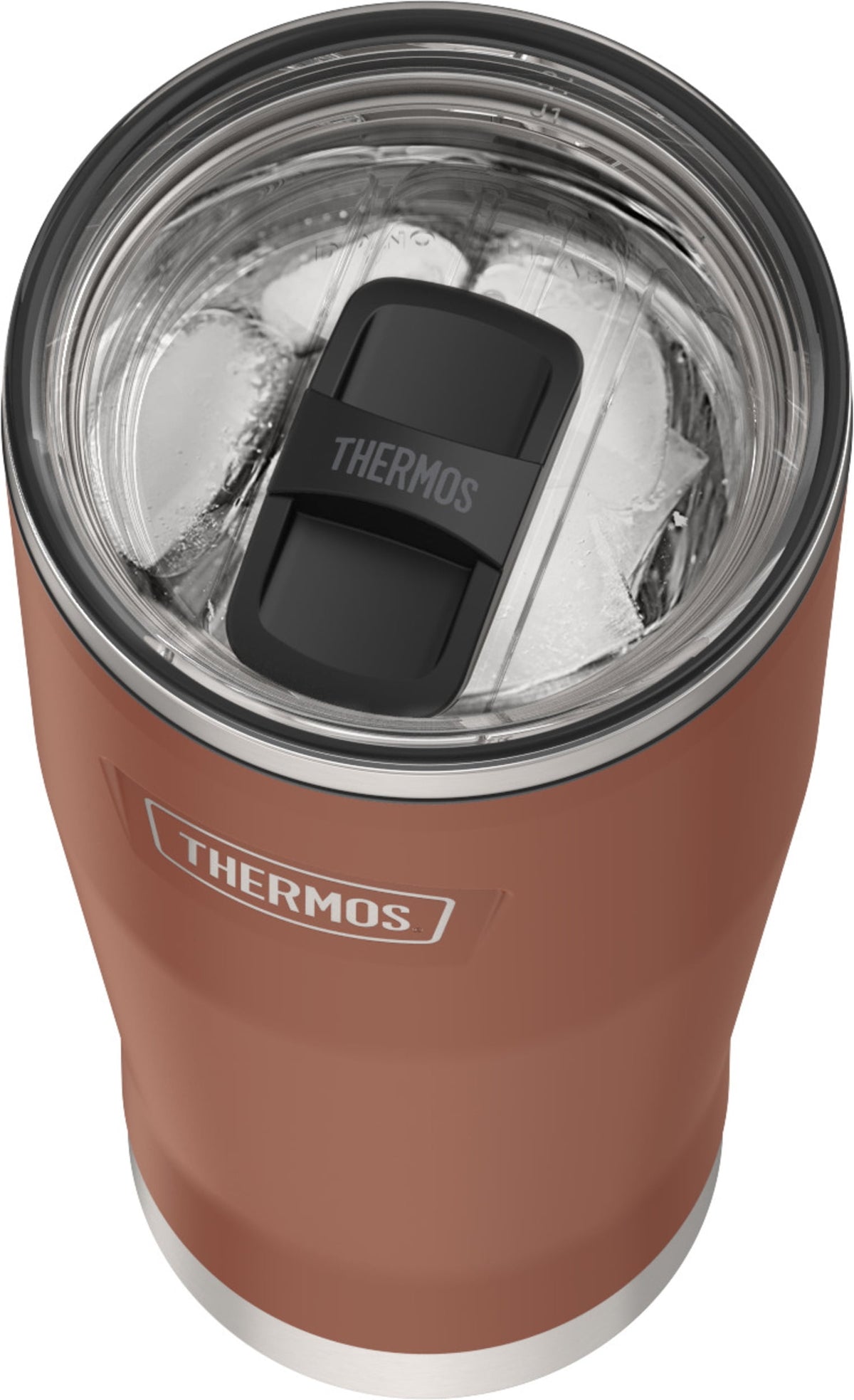 Thermos Stainless Steel Tumbler, w/ Slide Lock Lid, Graphite, 24 oz