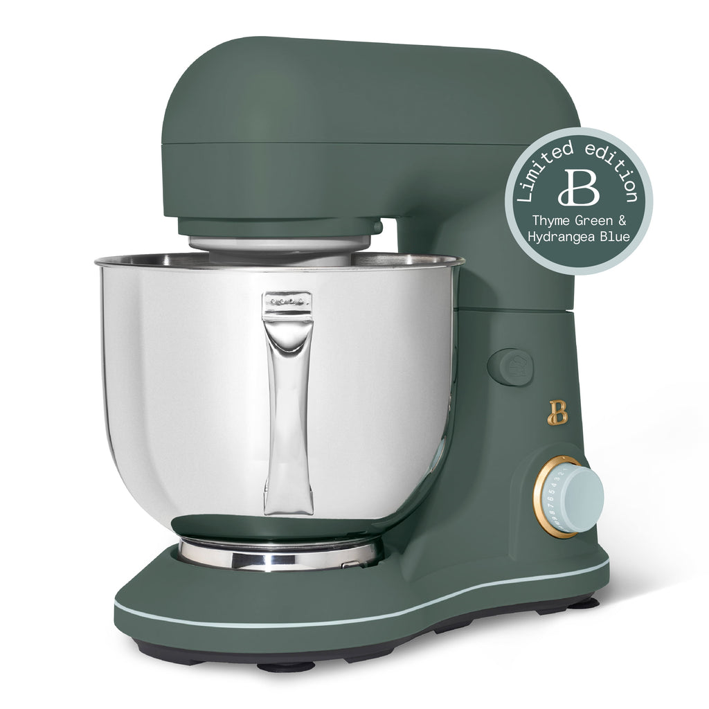 Beautiful 5.3 Qt Stand Mixer, Lightweight & Powerful with Tilt-Head, Chocolate by Drew Barrymore