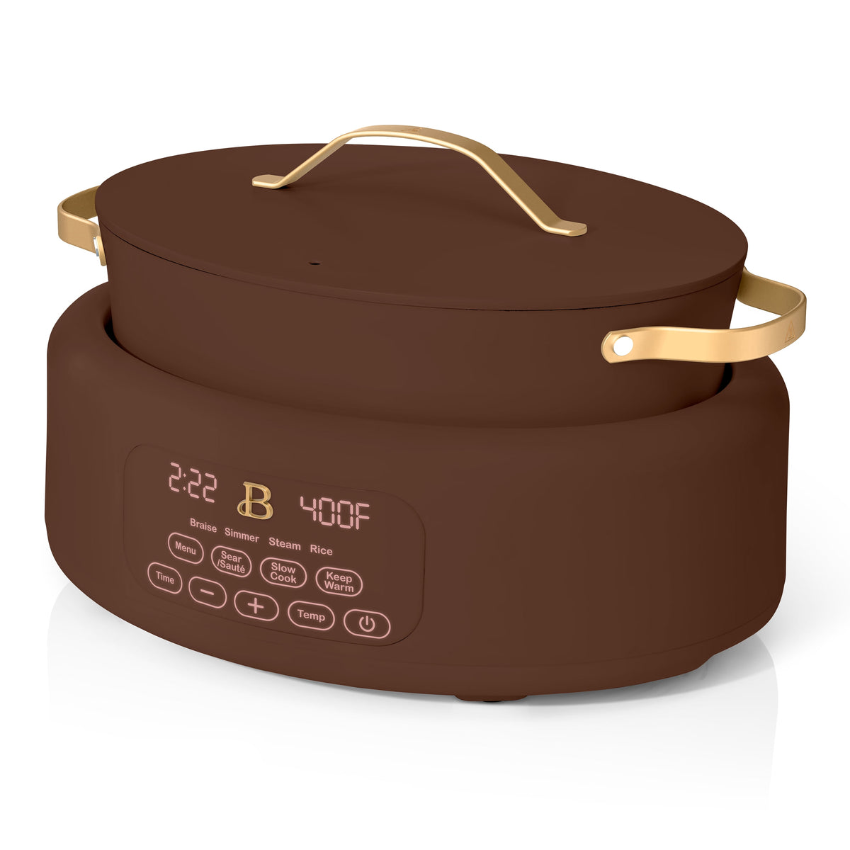 Beautiful 10 in 1, 6 Qt Electric Multi-Cooker, Thyme Green by Drew Barrymore