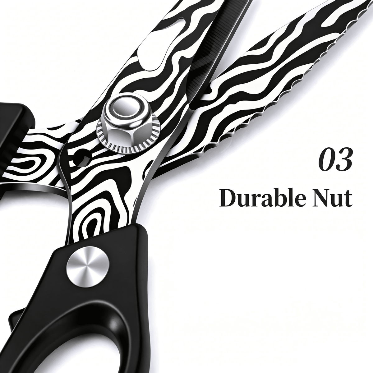 Plys Kitchen Shears Heavy Duty All-Purpose Stainless Steel Dishwasher Safe