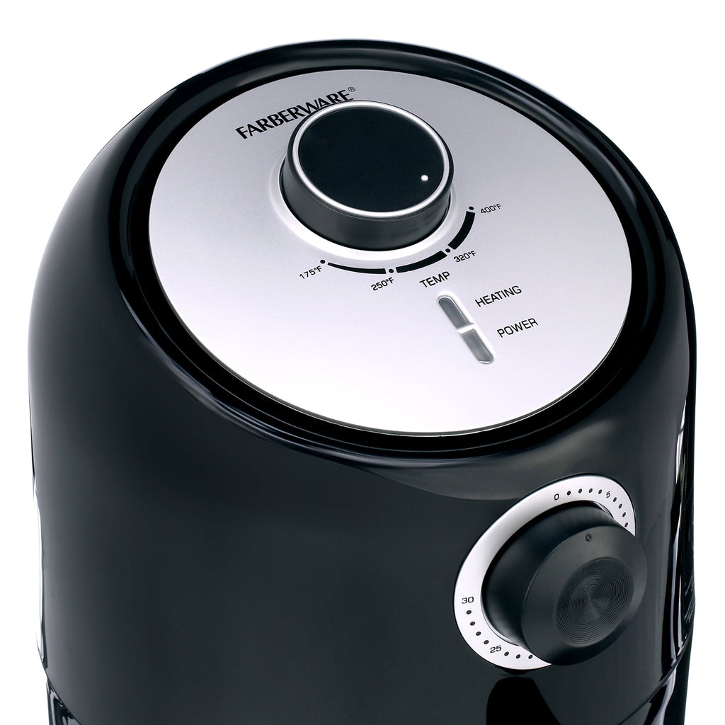 Hicloud 7.5QT Air Fryer, 1600W Multifunction Airfryer with Visible Window, Adjustable Time＆Temperature, Nonstick, 85% Less Oil, 100Pcs Liner