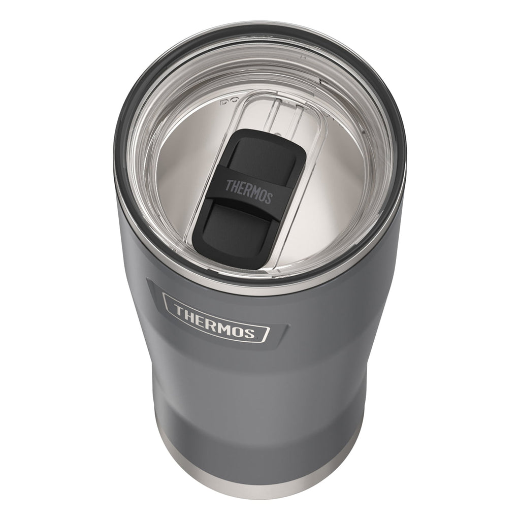 Thermos Stainless Steel Tumbler, w/ Slide Lock Lid, Graphite, 24 oz