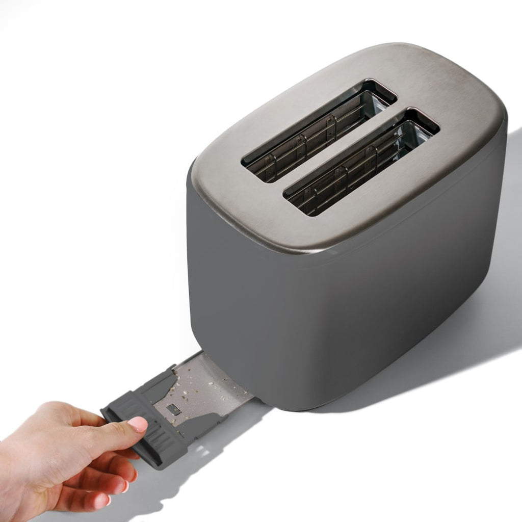 Beautiful 2 Slice Toaster with Touch-Activated Display, Thyme Green by Drew Barrymore