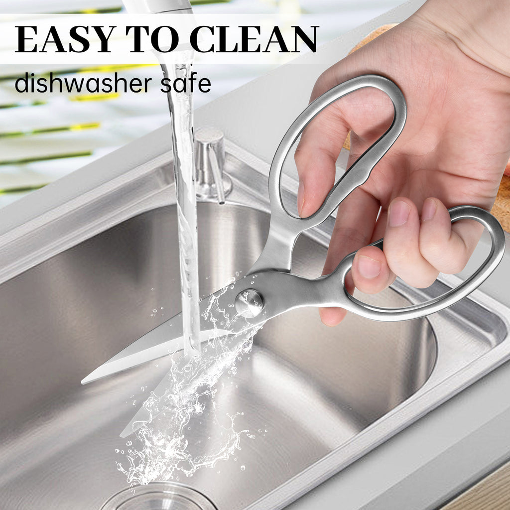 Plys Kitchen Shears Heavy Duty All-Purpose Stainless Steel Dishwasher Safe