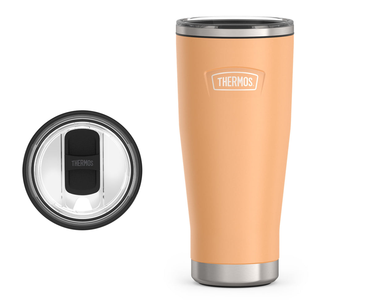 Thermos Stainless Steel Tumbler, w/ Slide Lock Lid, Graphite, 24 oz