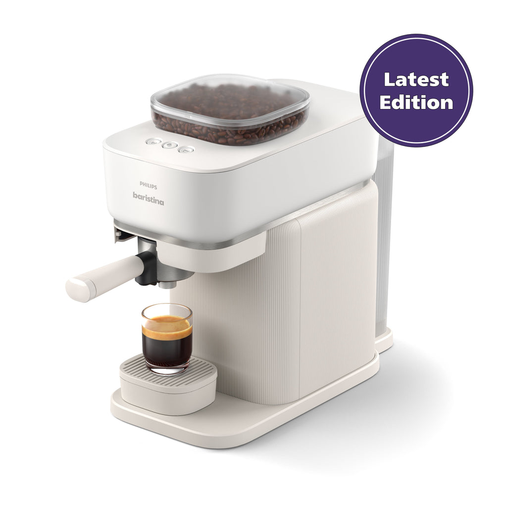 Philips Baristina Automatic Espresso Machine, Milky White