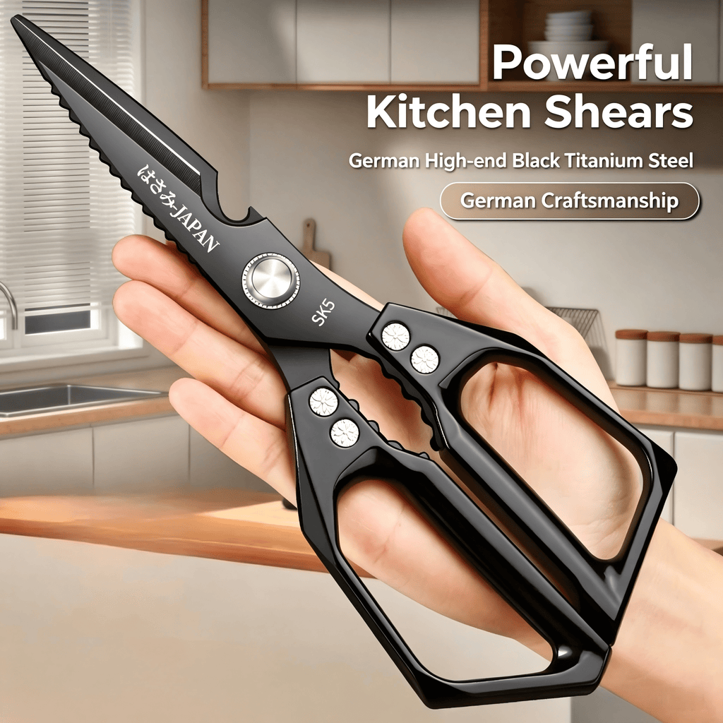Plys Kitchen Shears Heavy Duty All-Purpose Stainless Steel Dishwasher Safe