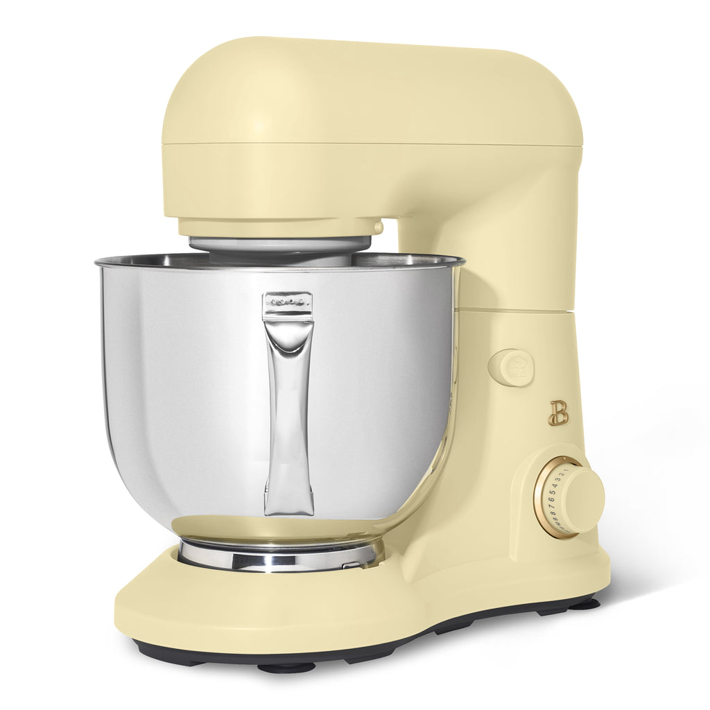 Beautiful 5.3 Qt Stand Mixer, Lightweight & Powerful with Tilt-Head, Chocolate by Drew Barrymore