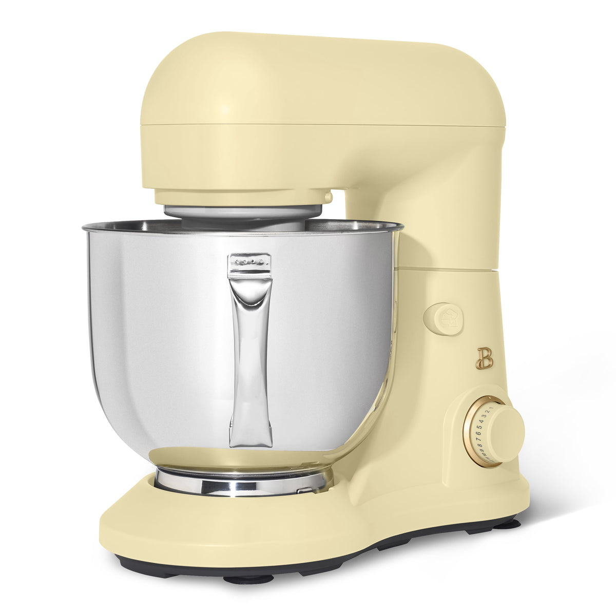 Beautiful 5.3 Qt Stand Mixer, Lightweight & Powerful with Tilt-Head, Chocolate by Drew Barrymore