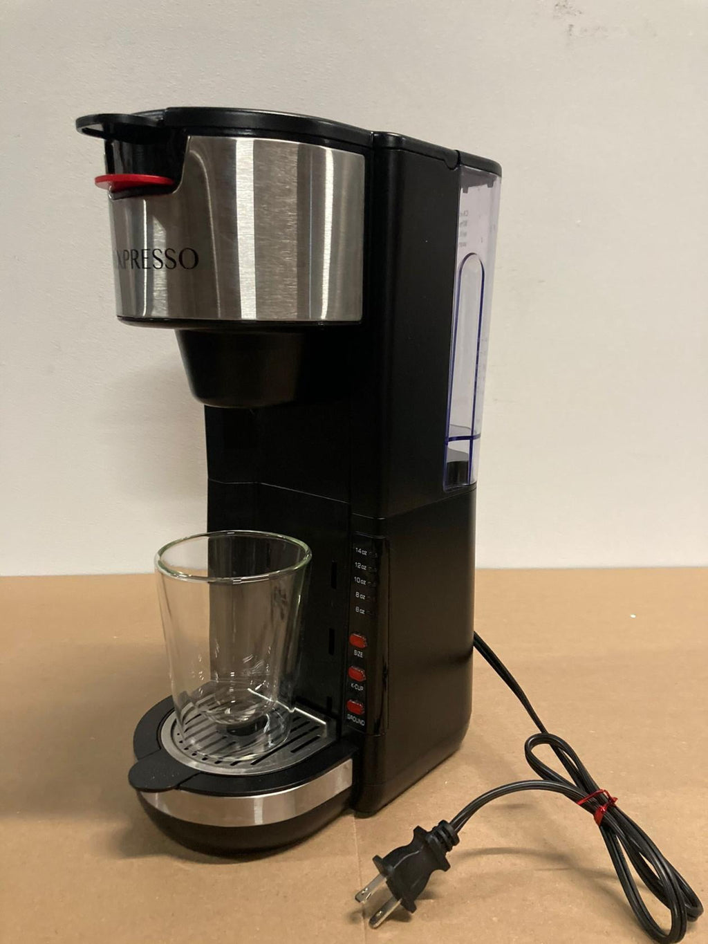 Mixpresso Single Serve Coffee Brewer, White